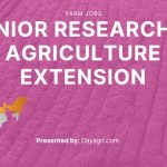 Junior Researcher Agriculture Extension India