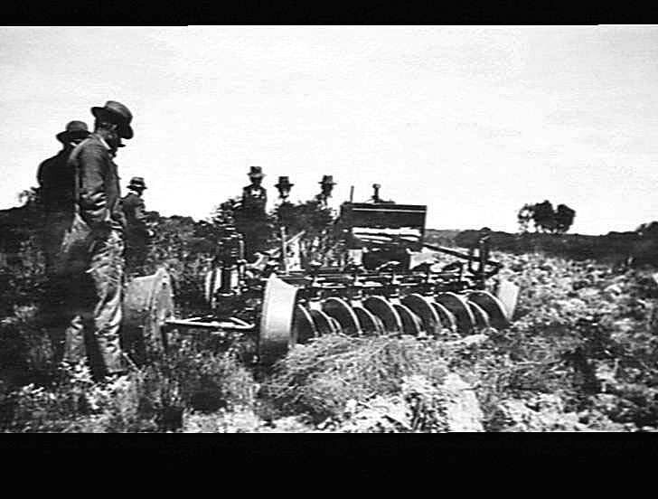 Photograph - H.V. McKay Pty Ltd, Farm Equipment Manufacture & Field Trials, Tintinara, South Australia, Mar 1929