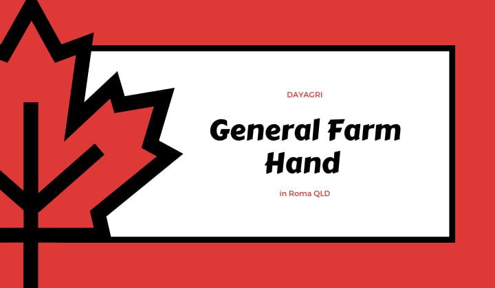 General Farm Hand in Roma QLD