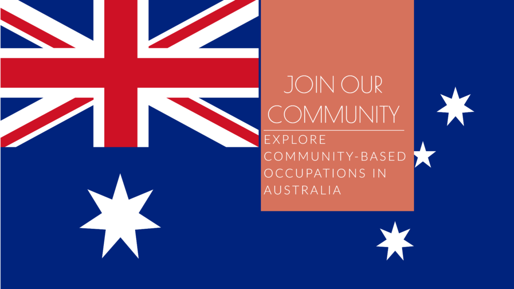 Community-Based occupations in Australia With Visa Sponsorship