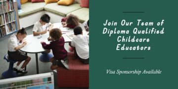 Diploma qualified Childcare Educators Job in Australia With Visa Sponsorship