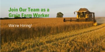 Grain Farm Worker
