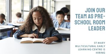 Pre-School Room Leader Job in Australia With Visa Sponsorship