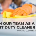 Light Duty Cleaner Job in Canada For Foreigners with LMIA