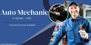 Auto Mechanic Job in Ajman - UAE with Visa Sponsorship