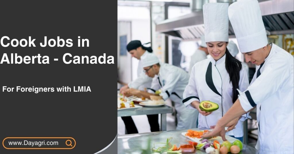 Cook Jobs in Alberta - Canada For Foreigners with LMIA