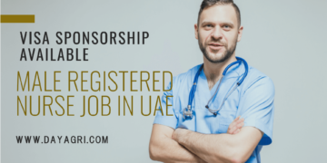 Male Registered Nurse Job in UAE with Visa Sponsorship