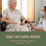 Home Care Nurse Job in Sharjah - UAE (Sponsorship Available)