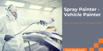 Spray Painter - Vehicle Painter Job in Australia with Visa Sponsorship