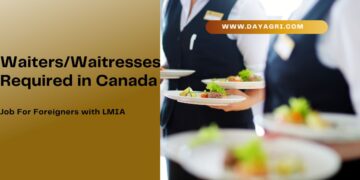 Waiters/Waitresses Required in Canada For Foreigners with LMIA