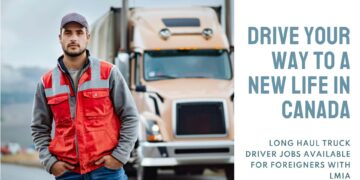 Long Haul Truck Driver Job in BC - Canada For Foreigners with LMIA