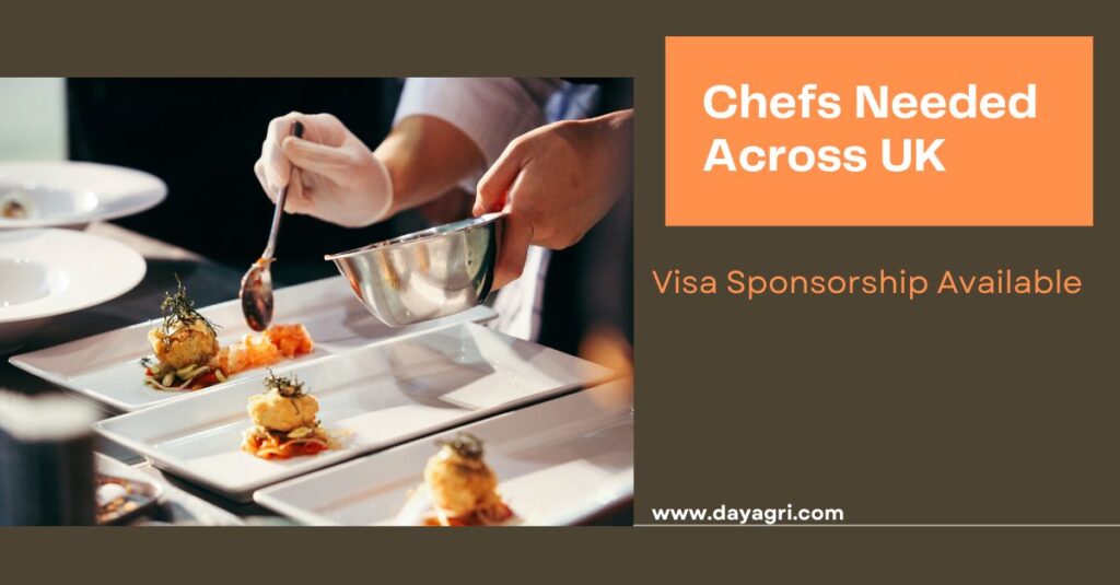 Chefs Needed Across UK - Visa Sponsorship Available
