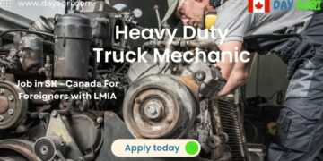 Heavy Duty Truck Mechanic Job in SK - Canada For Foreigners with LMIA