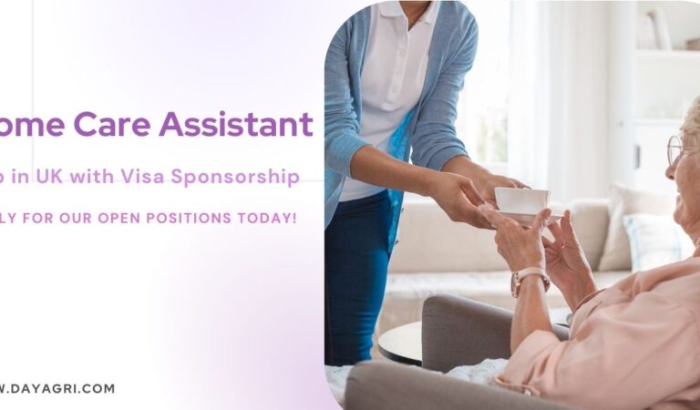 Home Care Assistant Job in UK with Visa Sponsorship