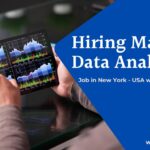 Manager-Data Analytics Needed in New York - USA with Visa Sponsorship