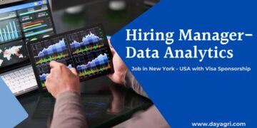 Manager-Data Analytics Needed in New York - USA with Visa Sponsorship