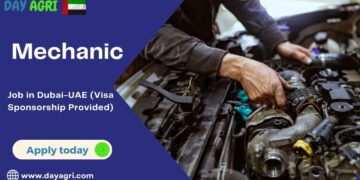 Mechanic Job in Dubai-UAE (Visa Sponsorship Provided)