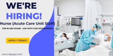 Nurse (Acute Care Unit Staff) Job in Abu Dhabi - UAE with Visa Sponsorship