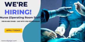 Nurse (Operating Room Staff) Job in Abu Dhabi – UAE with Visa Sponsorship