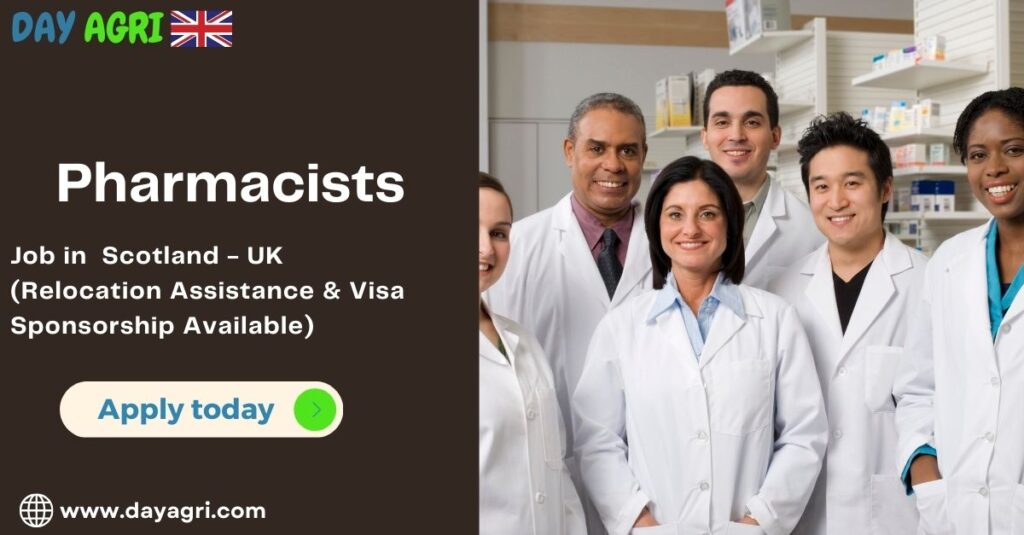 Pharmacists Required in Scotland - UK (Relocation Assistance & Visa Sponsorship Available)