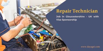 Repair Technician Job in Gloucestershire - UK (Visa Sponsorship Available)