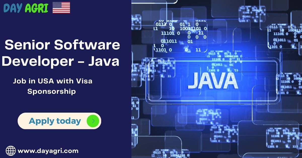 Senior Software Developer - Java Job in USA with Visa Sponsorship