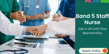 Band 5 Staff Nurse Job in UK with Visa Sponsorship