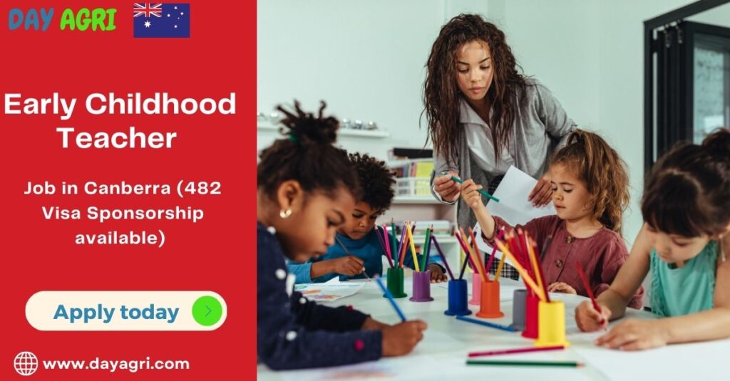 Early Childhood Teacher Needed in Canberra (482 Visa Sponsorship available)