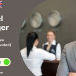Hotel Manager Job in UK (Visa Sponsorship Provided)