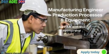 Manufacturing Engineer - Production Processes & Equipment Job in UK (Visa Sponsorship Available)