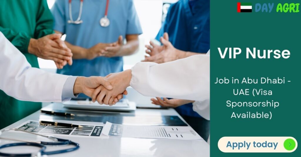VIP Nurse Job in Abu Dhabi - UAE (Visa Sponsorship Available)