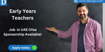 Early Years Teachers Needed in UAE (Visa Sponsorship Available)