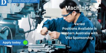 Machinist Positions Available in Western Australia with Visa Sponsorship