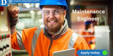 Maintenance Engineer Job in Dubai with Visa Sponsorship