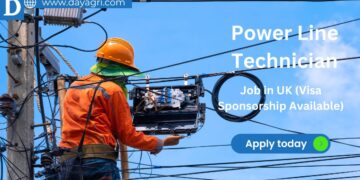 Power Line Technician Job in UK (Visa Sponsorship Available)