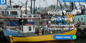 Fishing Vessel Deckhand Job in Canada For Foreigners with LMIA