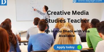 Creative Media Studies Teacher Required in Abu Dhabi with Visa Sponsorship