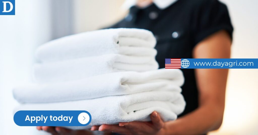 Seasonal Housekeeping Job in the USA – H-2B Visa Extension Available
