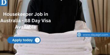 Housekeeper Job in Australia - 88 Day Visa Available