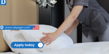 Room Attendant Job in USA – H-2B Visa In-Country Extension Available
