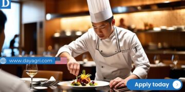 Work in USA – Culinary J-1 Visa Program with Full Sponsorship+Housing Assistance!
