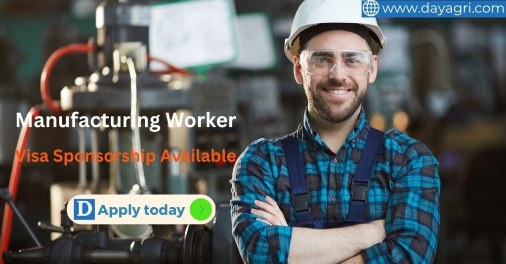 Manufacturing Worker– Full-Time Role in Australia With Visa Sponsorship