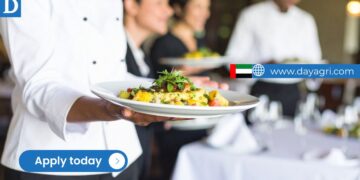 Waiter Positions in Dubai – Work Visa Sponsorship Included!