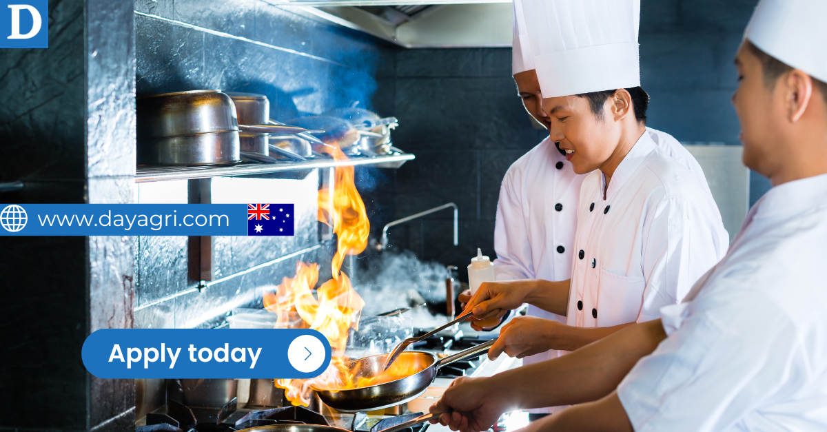 Cooks & Chefs Positions in Australia - Visa Sponsorship Available